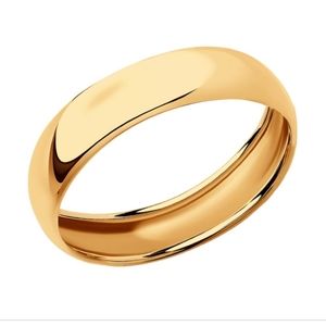 Russian gold wedding band vintage